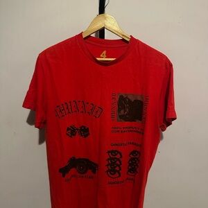 Red Graphic Men's T-Shirt